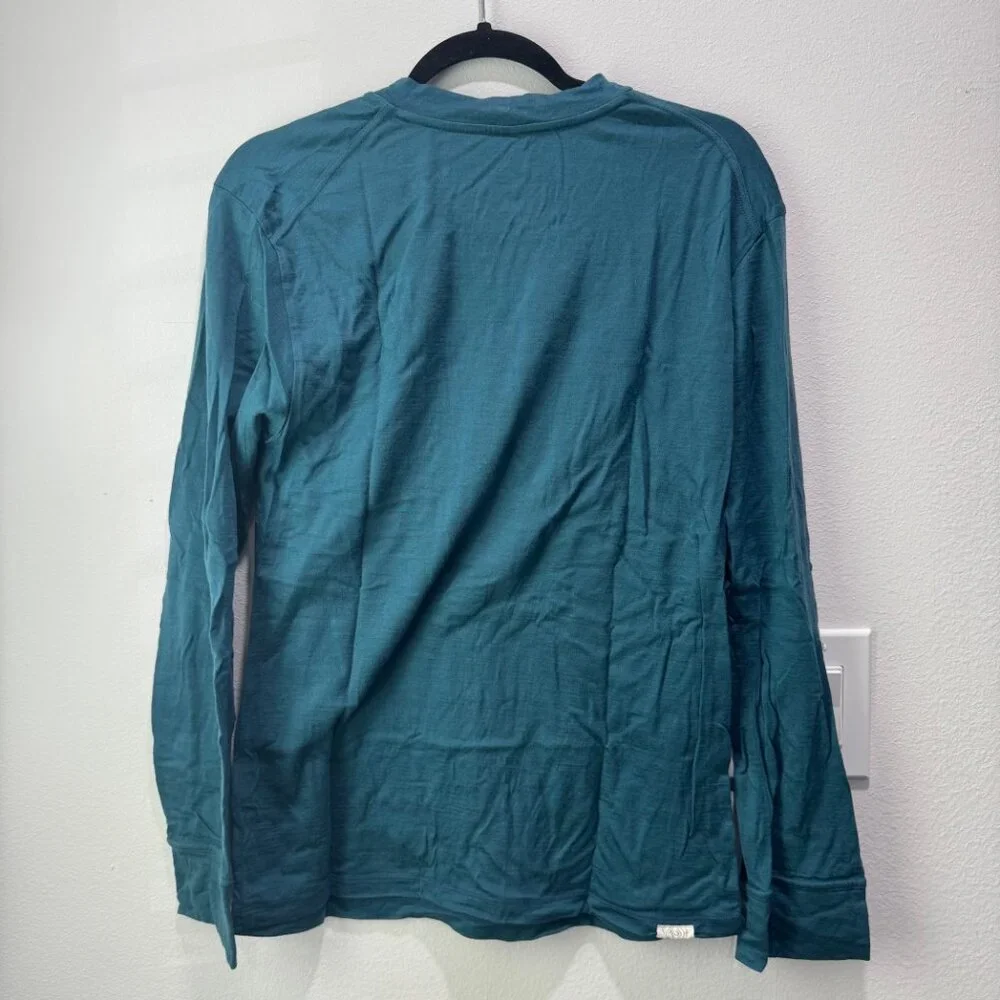 Nui Organics Men's Mahia Crew Deep Sea (Size S) - Picture 5 of 8